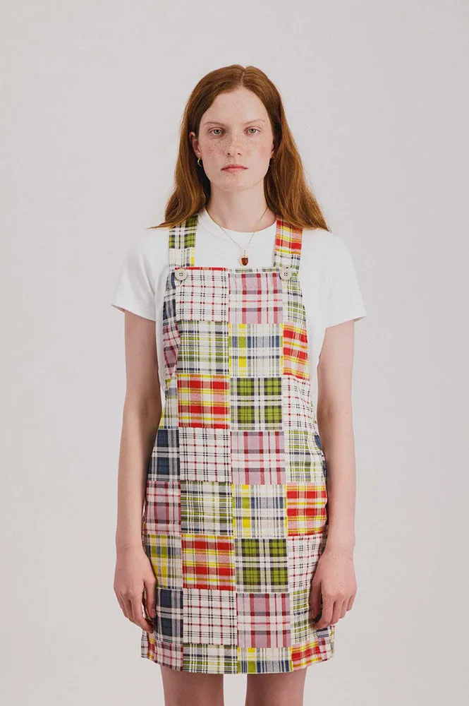 Howlin Cosmic Tropical Madras Mix Dress