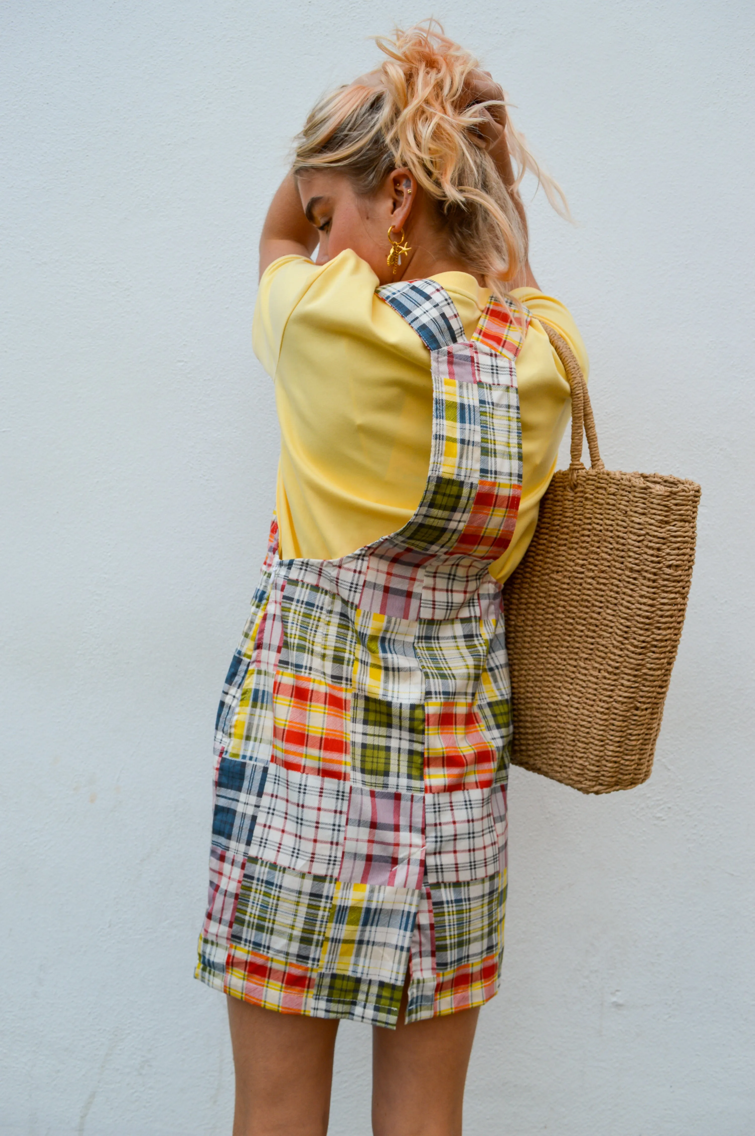 Howlin Cosmic Tropical Madras Mix Dress