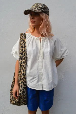 ICHI Utako Cloud Dancer Blouse
