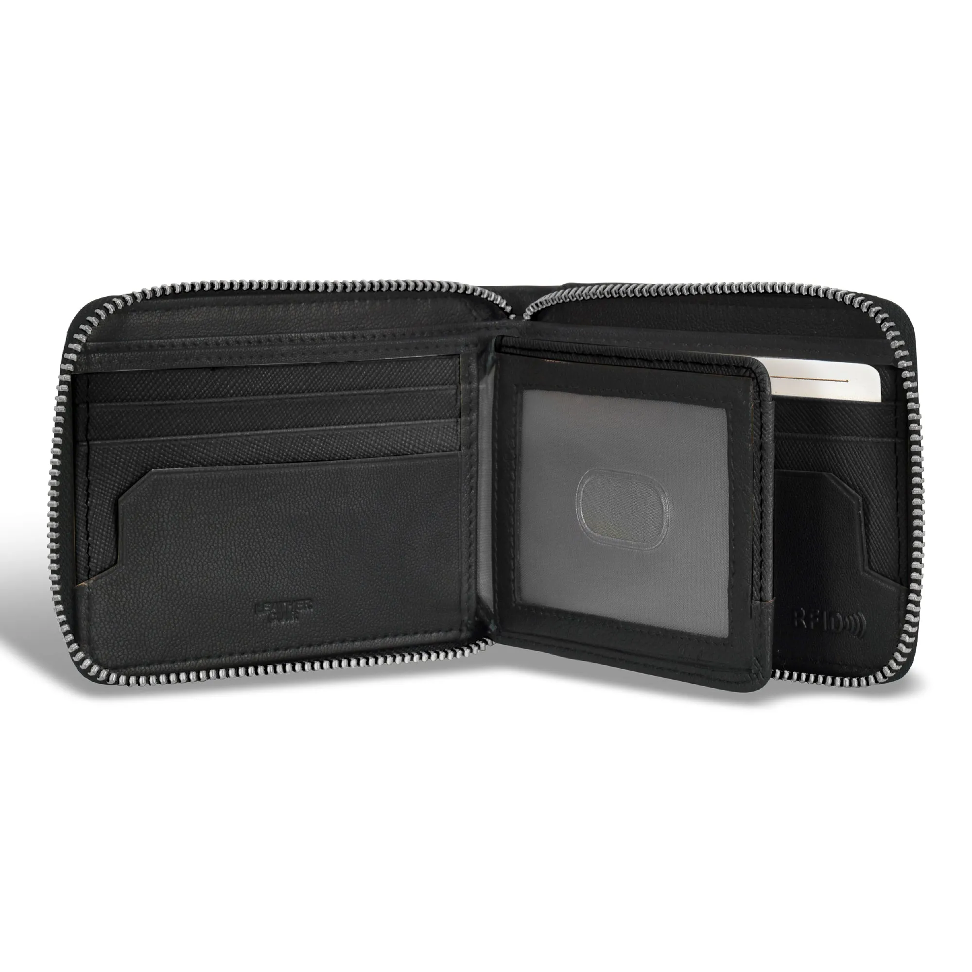 Iconic / Leather Zip Around Wallet