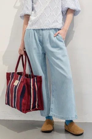 Indi & Cold Tejano Light Wash Trousers