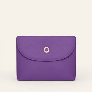 Jasmine Crossbody | Amethyst with Gold hardware