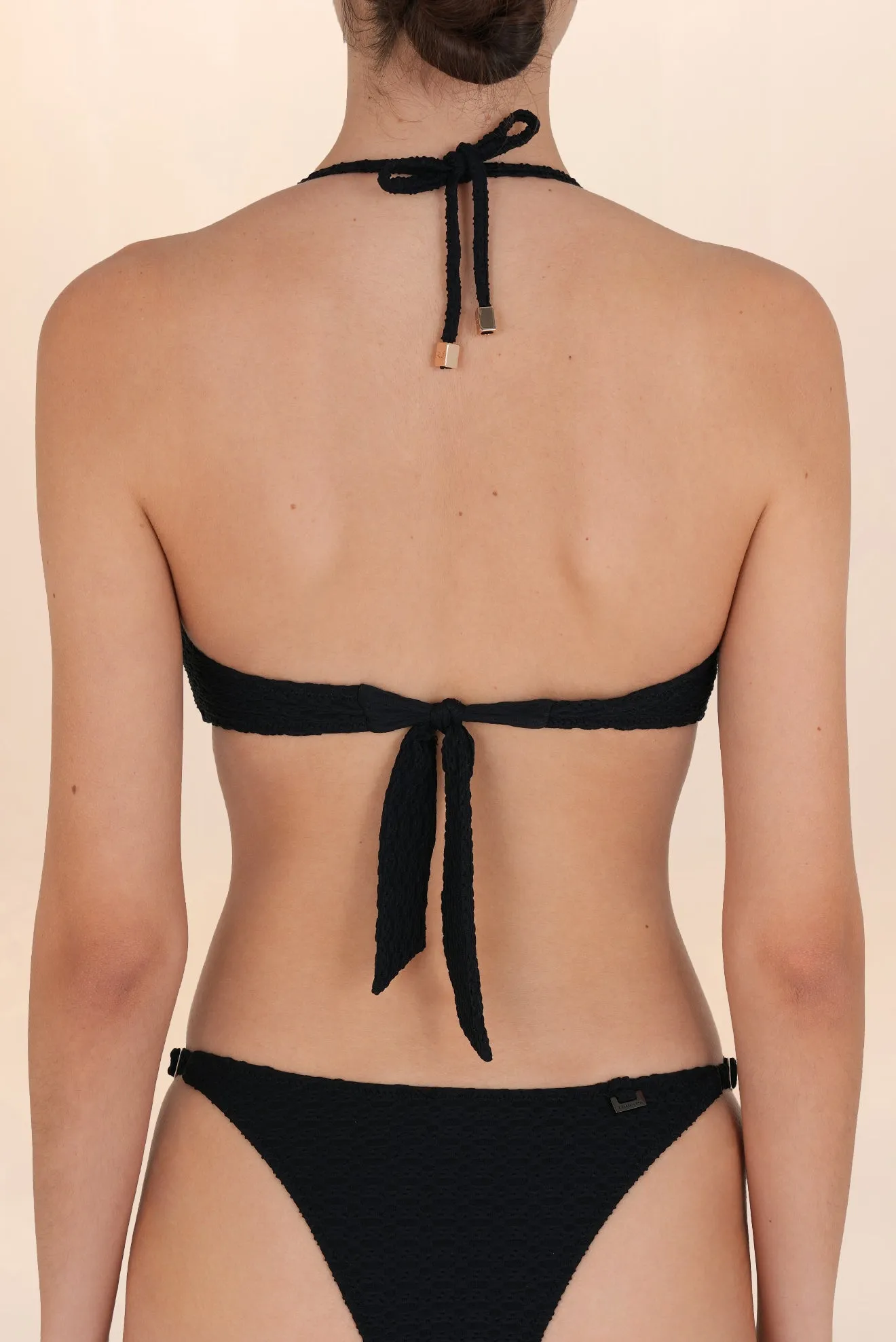 Koloa Triangle Bikini Top Black