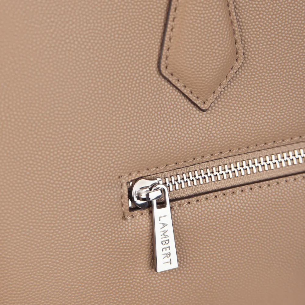 Le Gisele - Sac à main 2-en-1 en cuir vegan suit