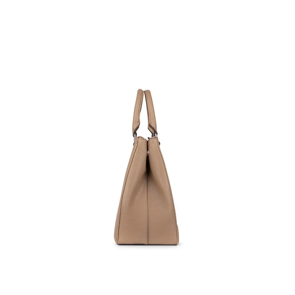 Le Gisele - Sac à main 2-en-1 en cuir vegan suit