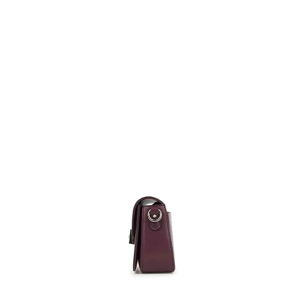 Le Maeve - Sac à main 2-en-1 en cuir vegan cabernet