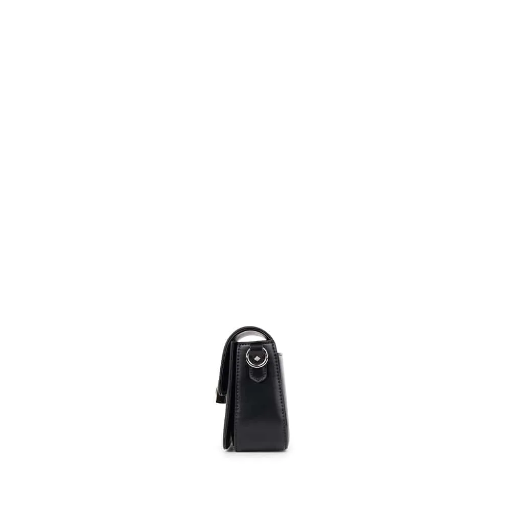 Le Maeve - Sac à main 2-en-1 en cuir vegan noir