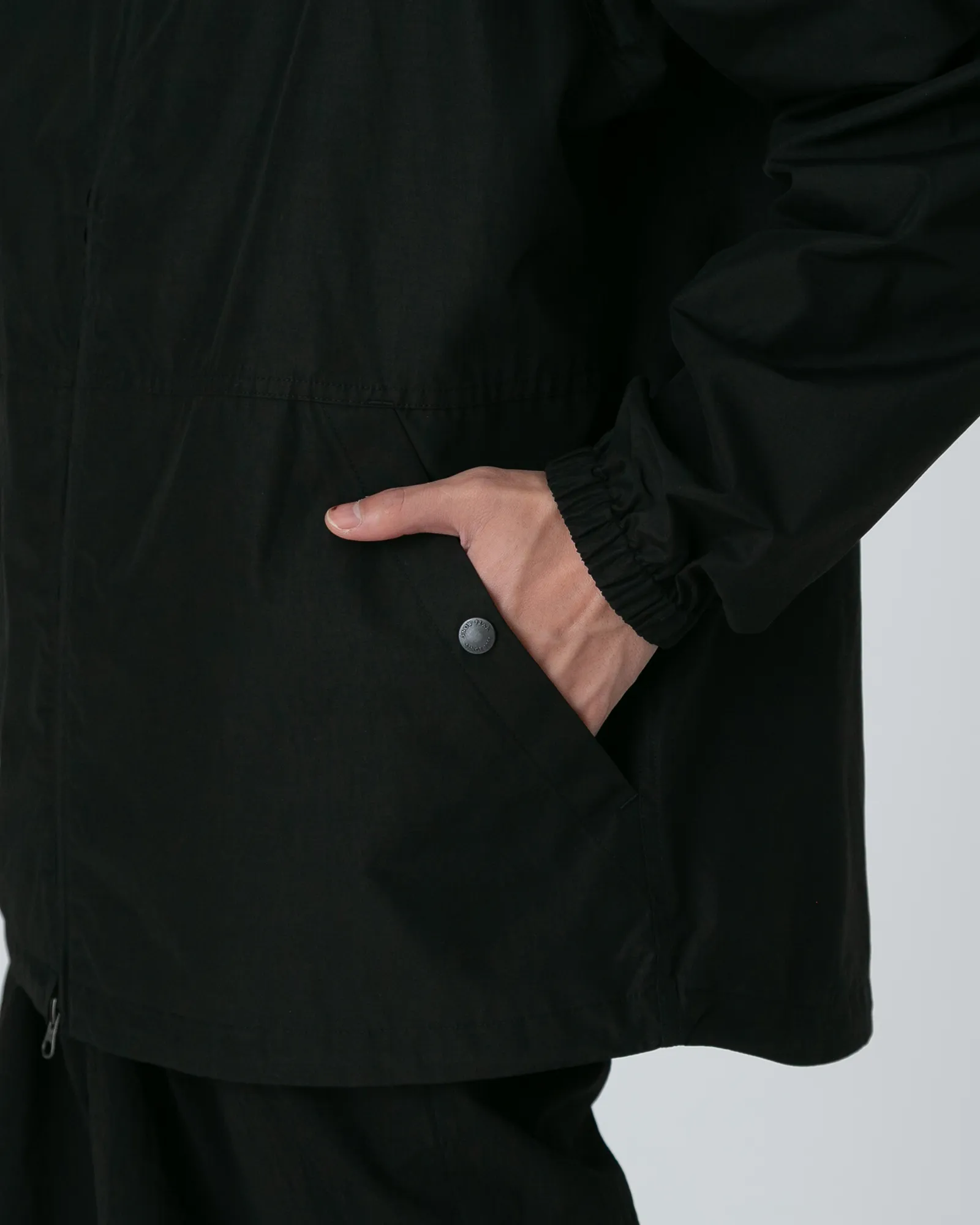 Light Mountain Cloth Zip Up Parka