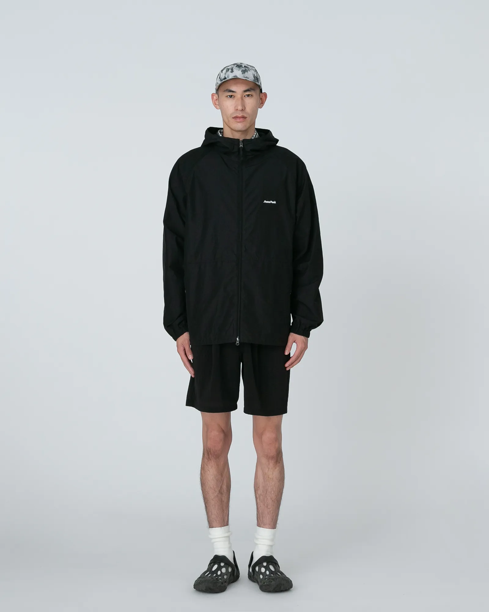 Light Mountain Cloth Zip Up Parka