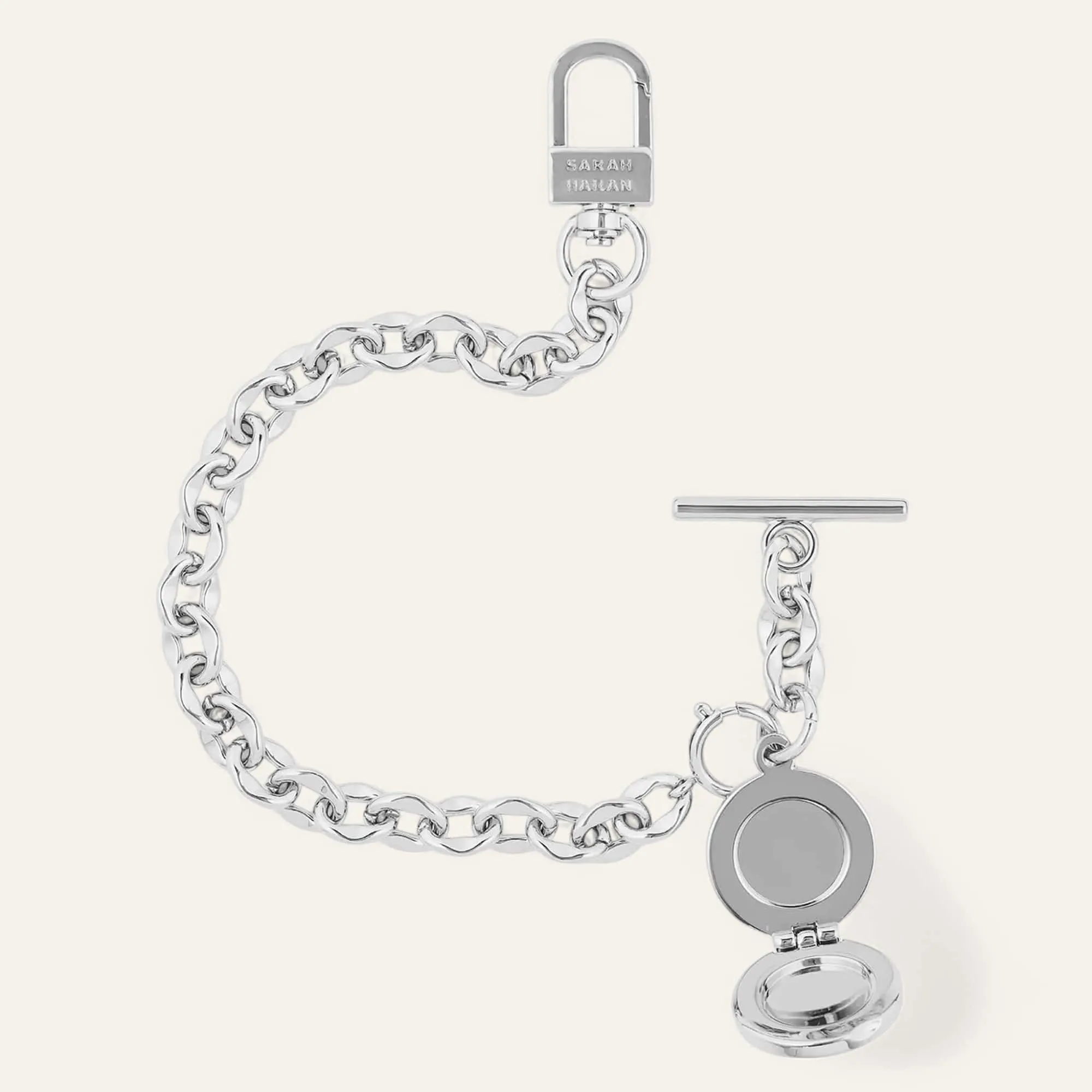 Locket Tassel | Silver without Photo