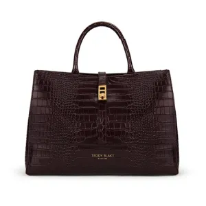 Lola Croco 15 - Dark Brown