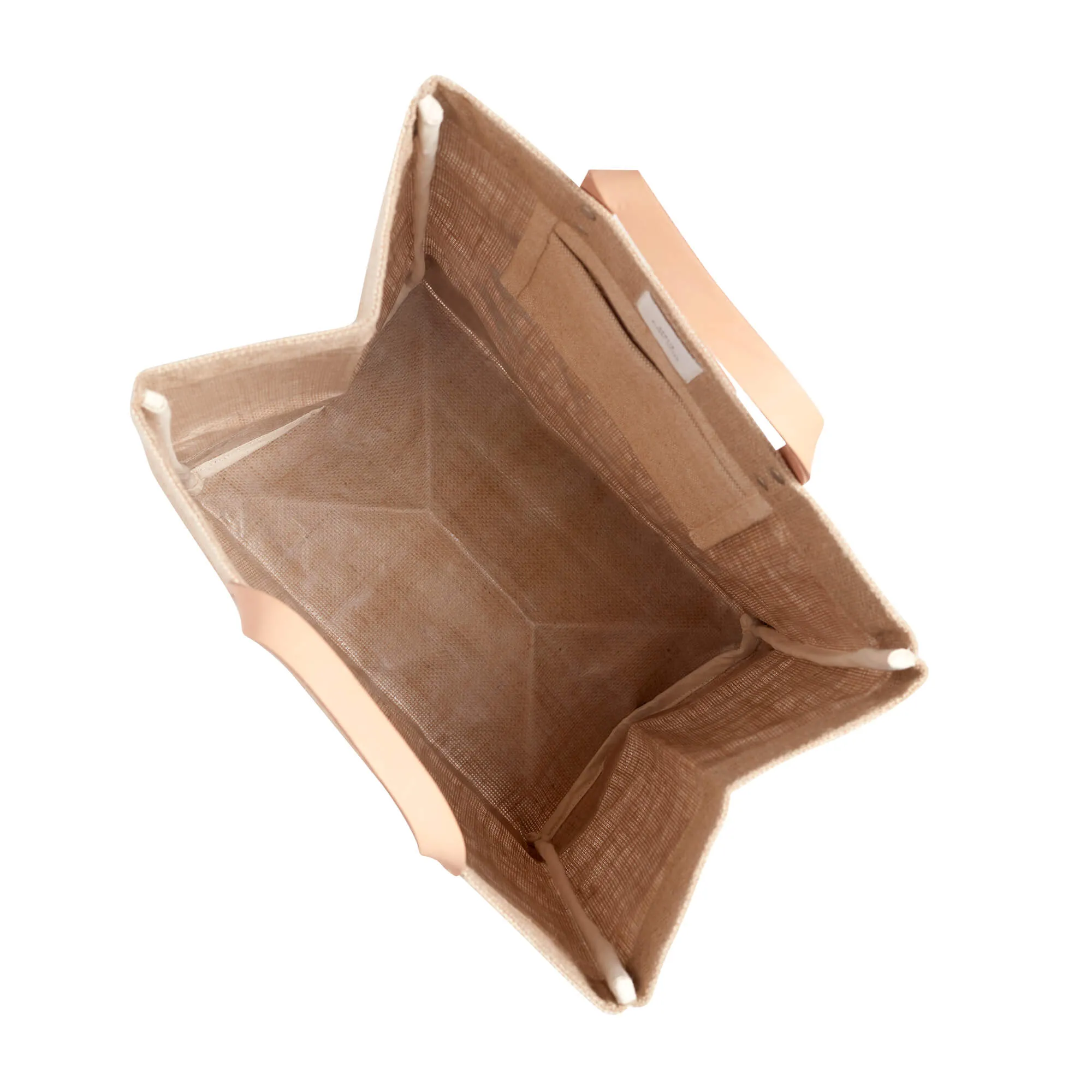 Market Bag in Natural with PICNIC