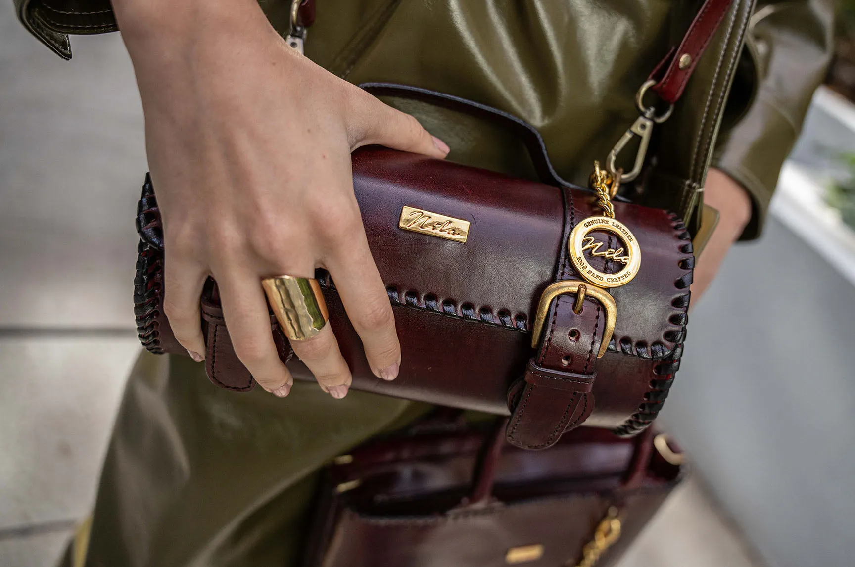 Nila Barrel Bag