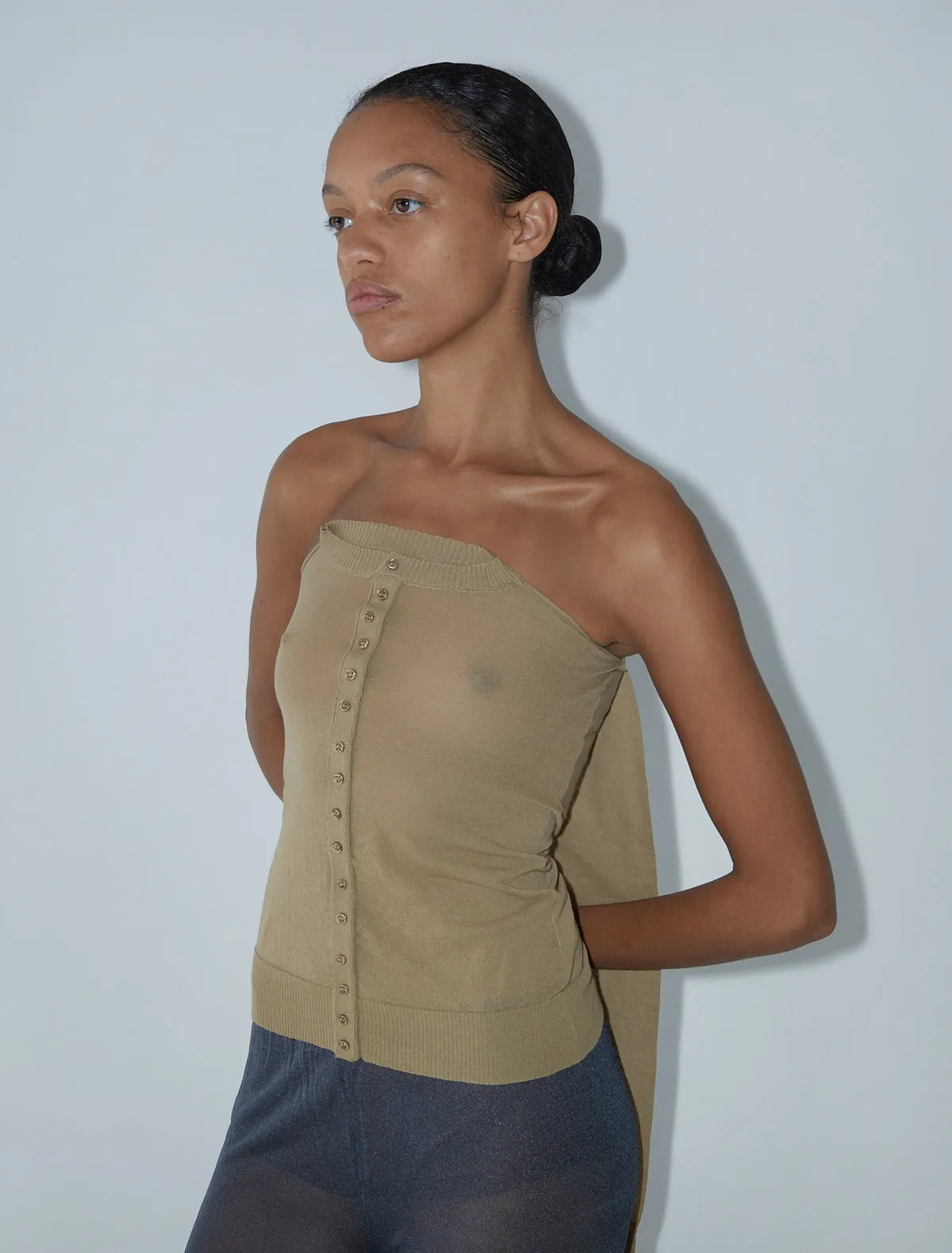 no 2395 / Folded Button
