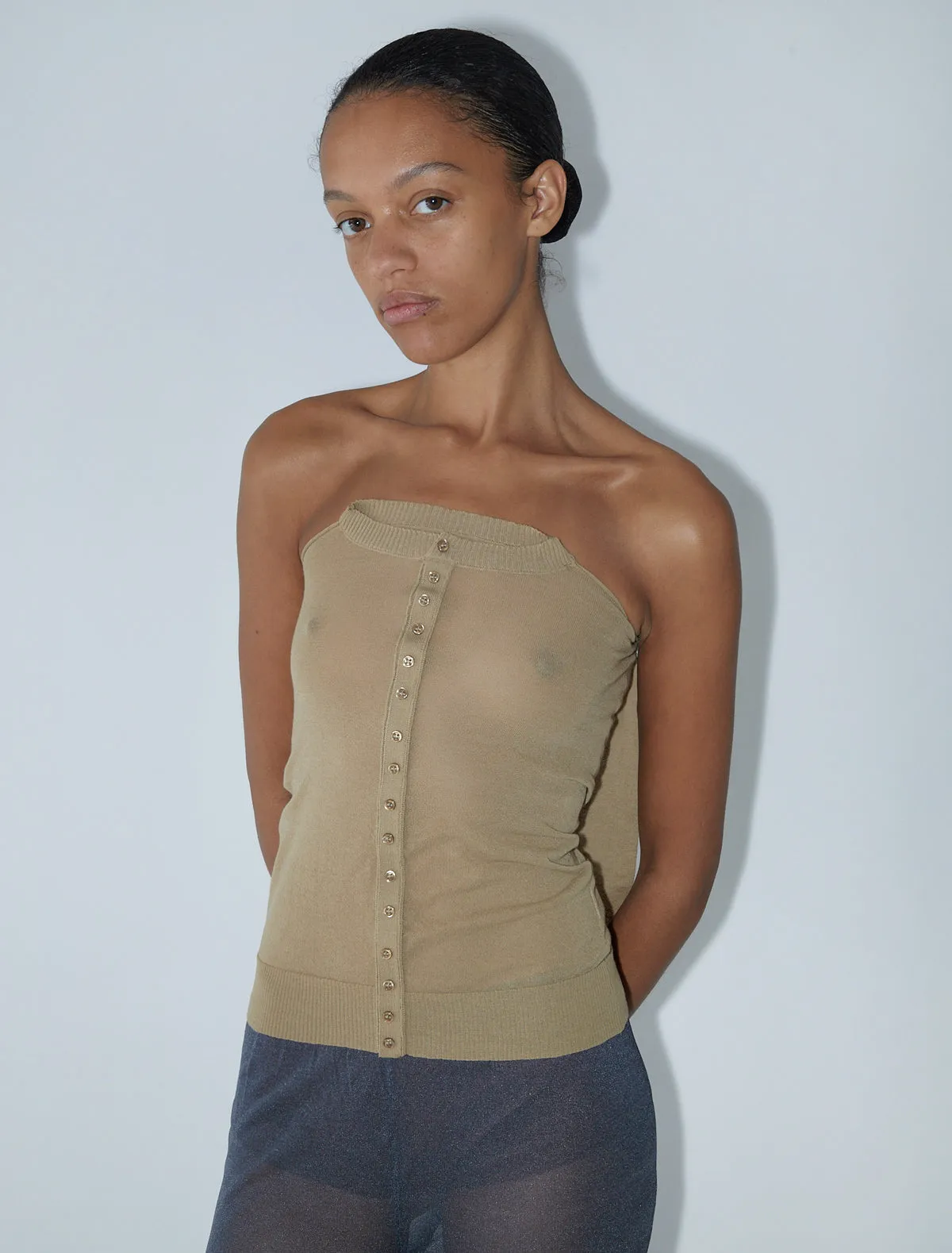 no 2395 / Folded Button