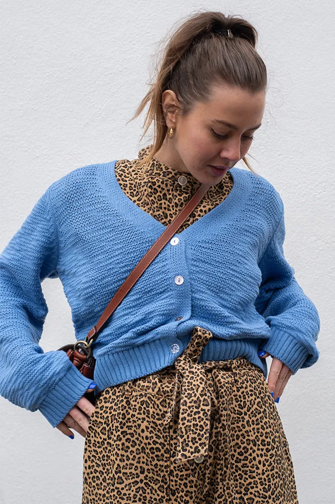 Numph Mirna Regatta Cropped Cardigan