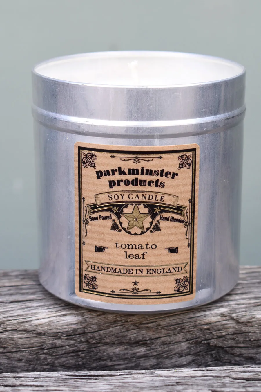 Parkminster Tomato Leaf Tin Candle
