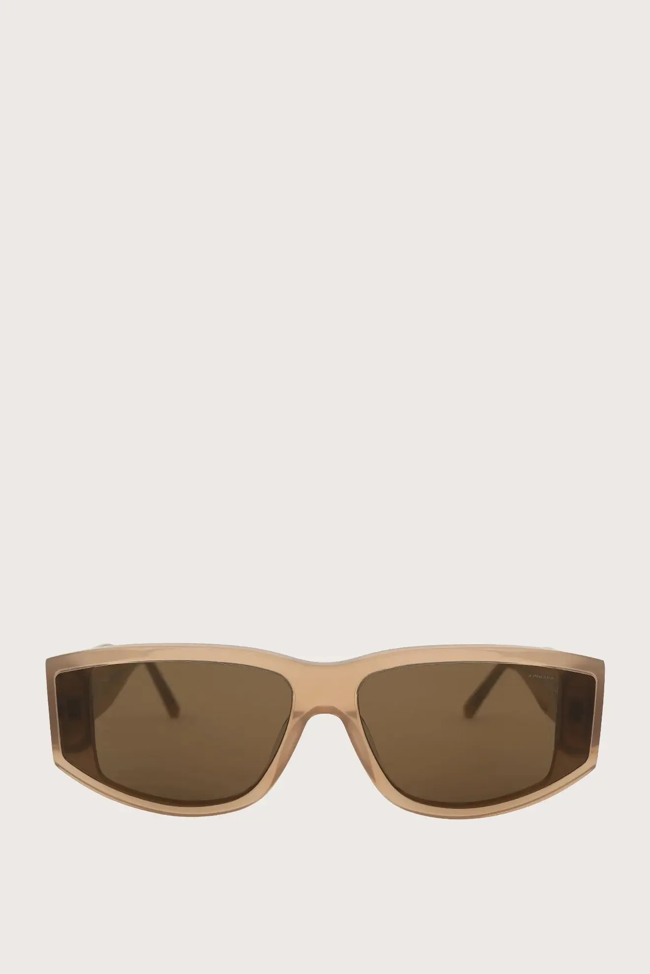 Priest Glasses - Rectangular - Dark Carey