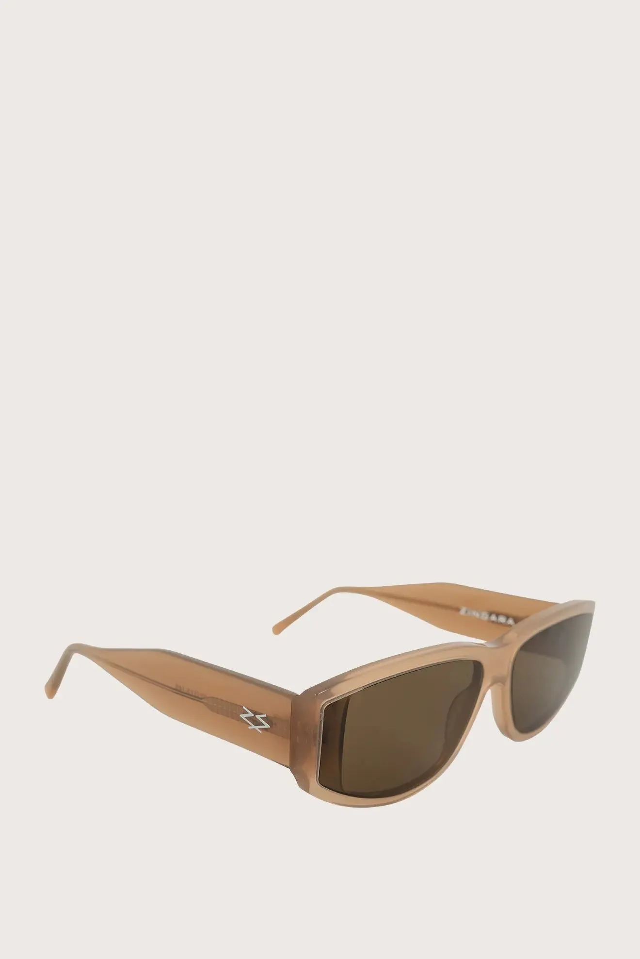 Priest Glasses - Rectangular - Dark Carey