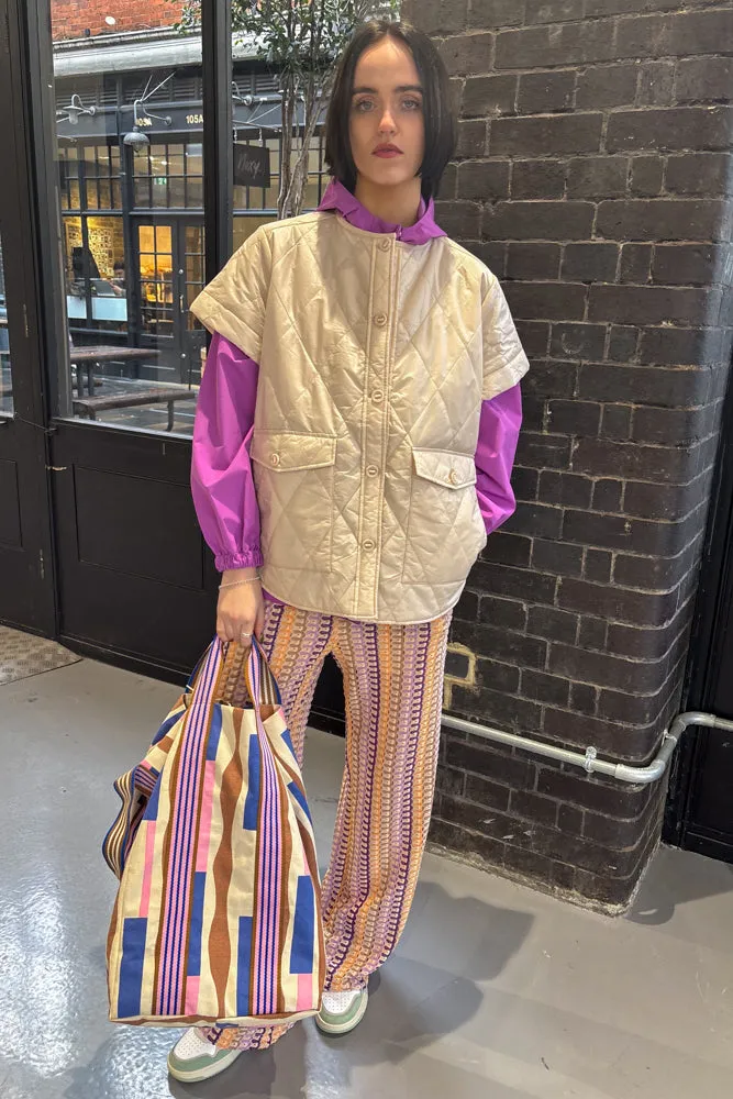 Project AJ117 Nalo Pink Tint Waistcoat
