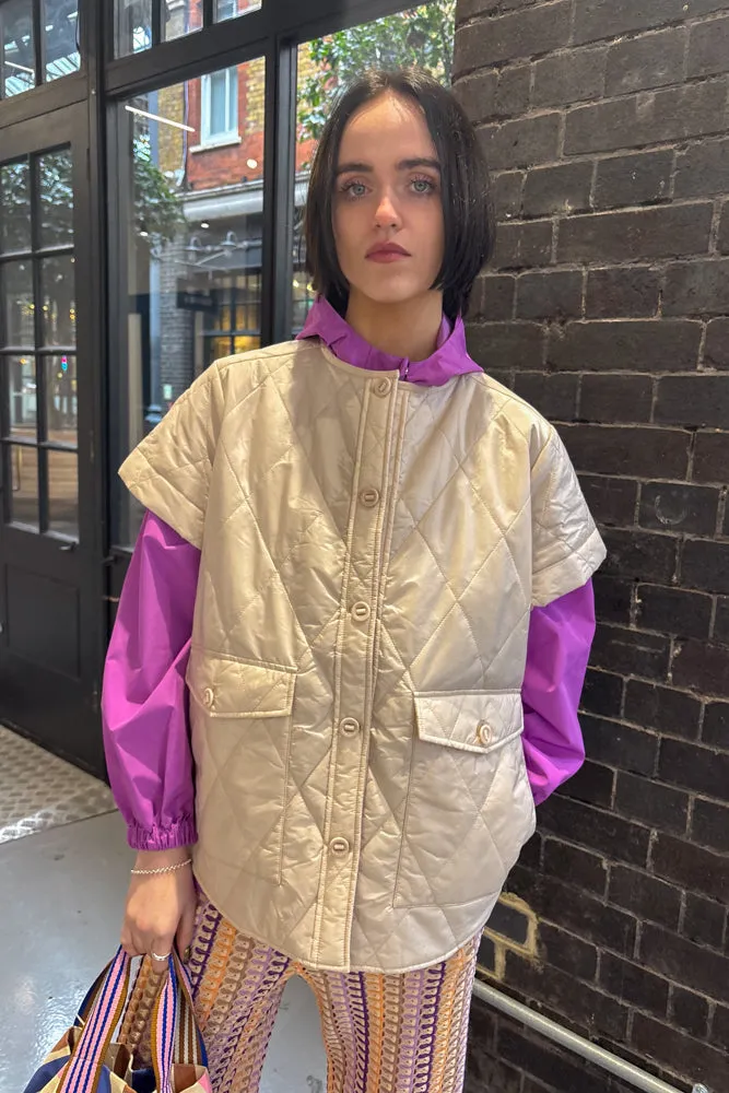 Project AJ117 Nalo Pink Tint Waistcoat