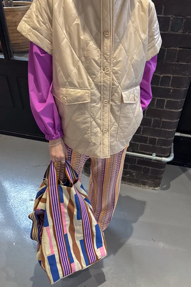 Project AJ117 Nalo Pink Tint Waistcoat
