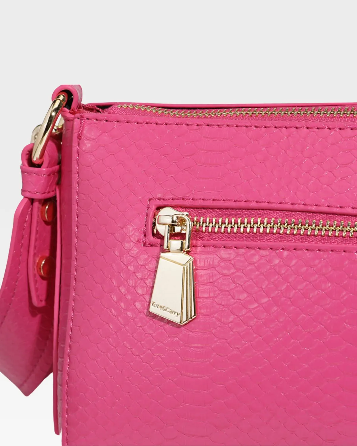 PY Shoulder Bag in Pink