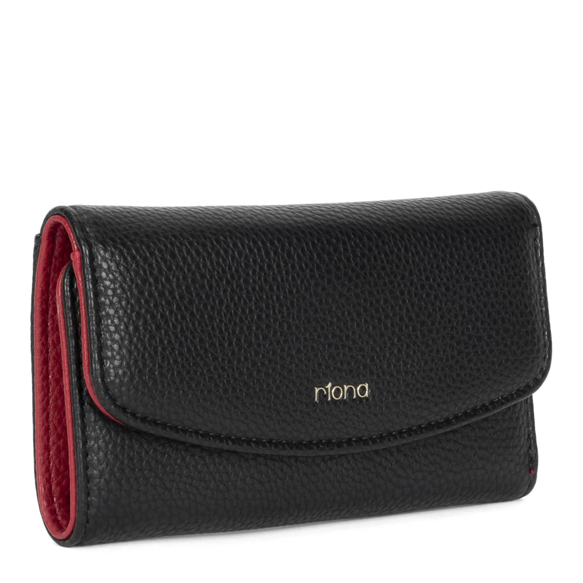 Riona Katy Pebbled 2.0 RFID Large Flap Wallet