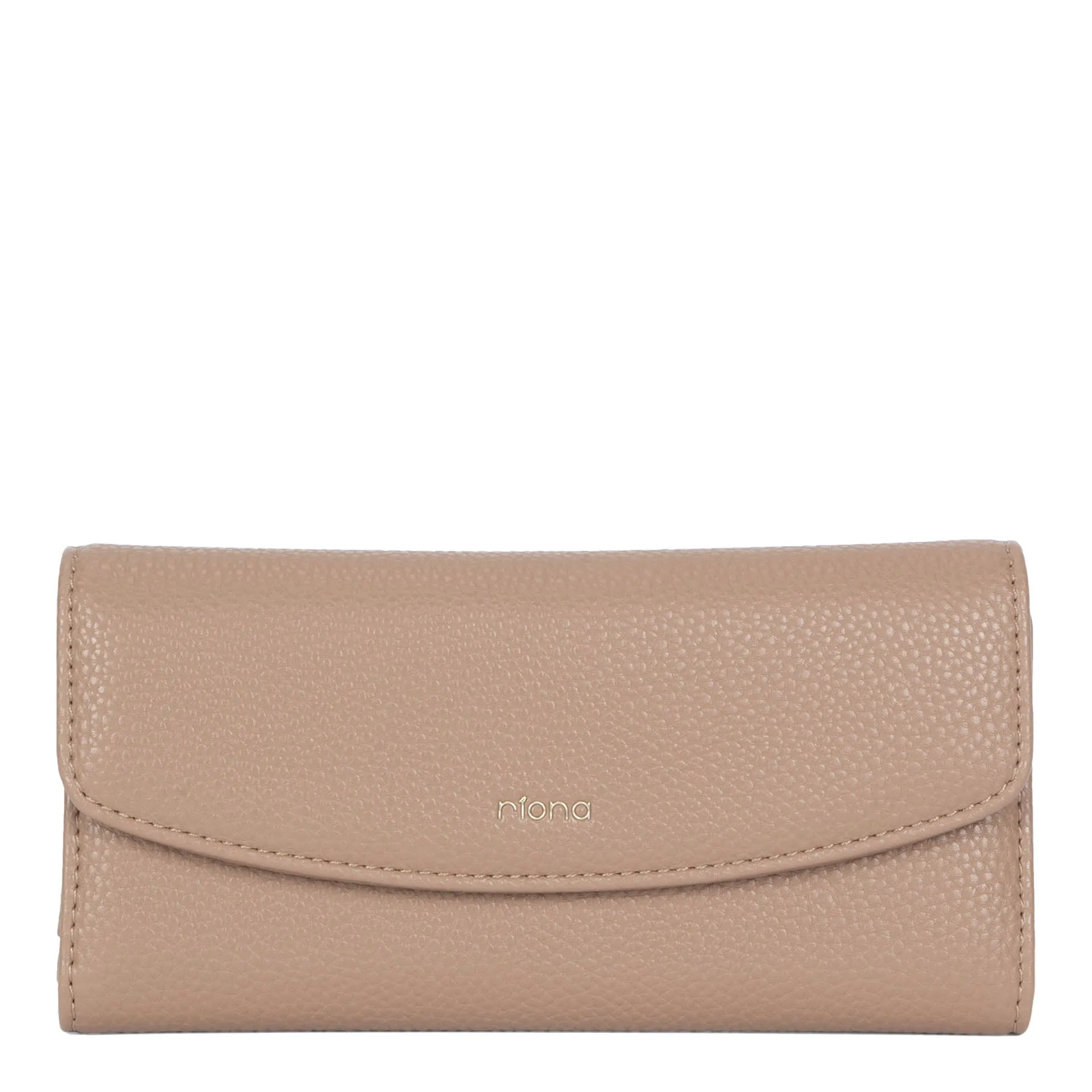 Riona Katy Pebbled 2.0 RFID Large Flap Wallet