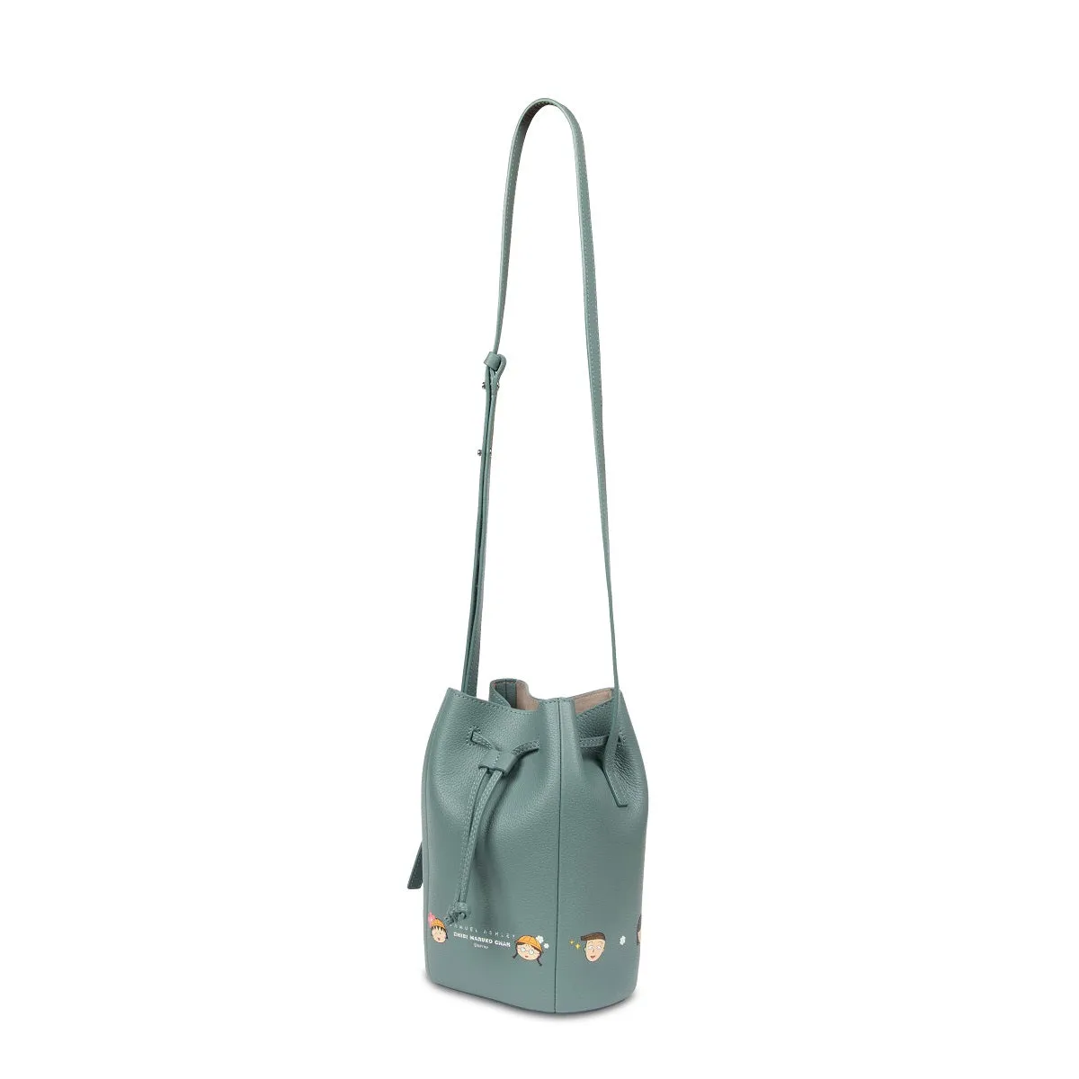 Samuel Ashley x Chibi Maruko Chan Leather Bucket Bag