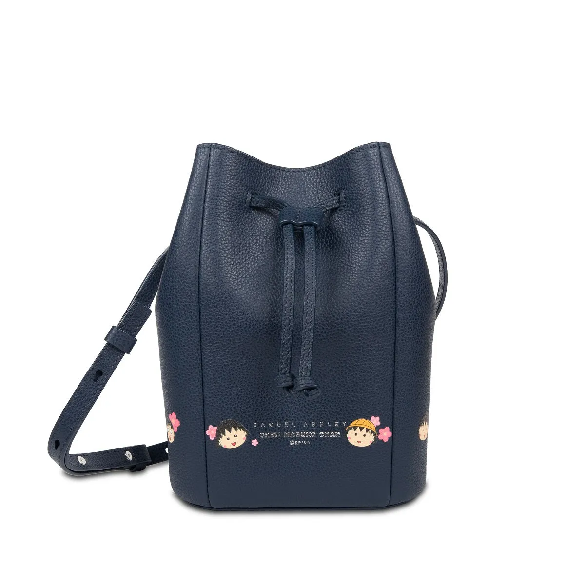 Samuel Ashley x Chibi Maruko Chan Leather Bucket Bag