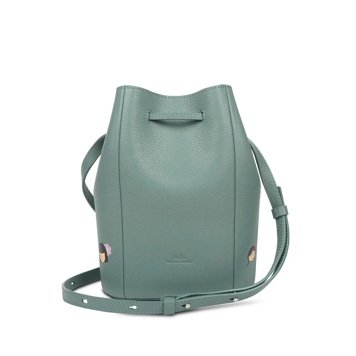 Samuel Ashley x Chibi Maruko Chan Leather Bucket Bag