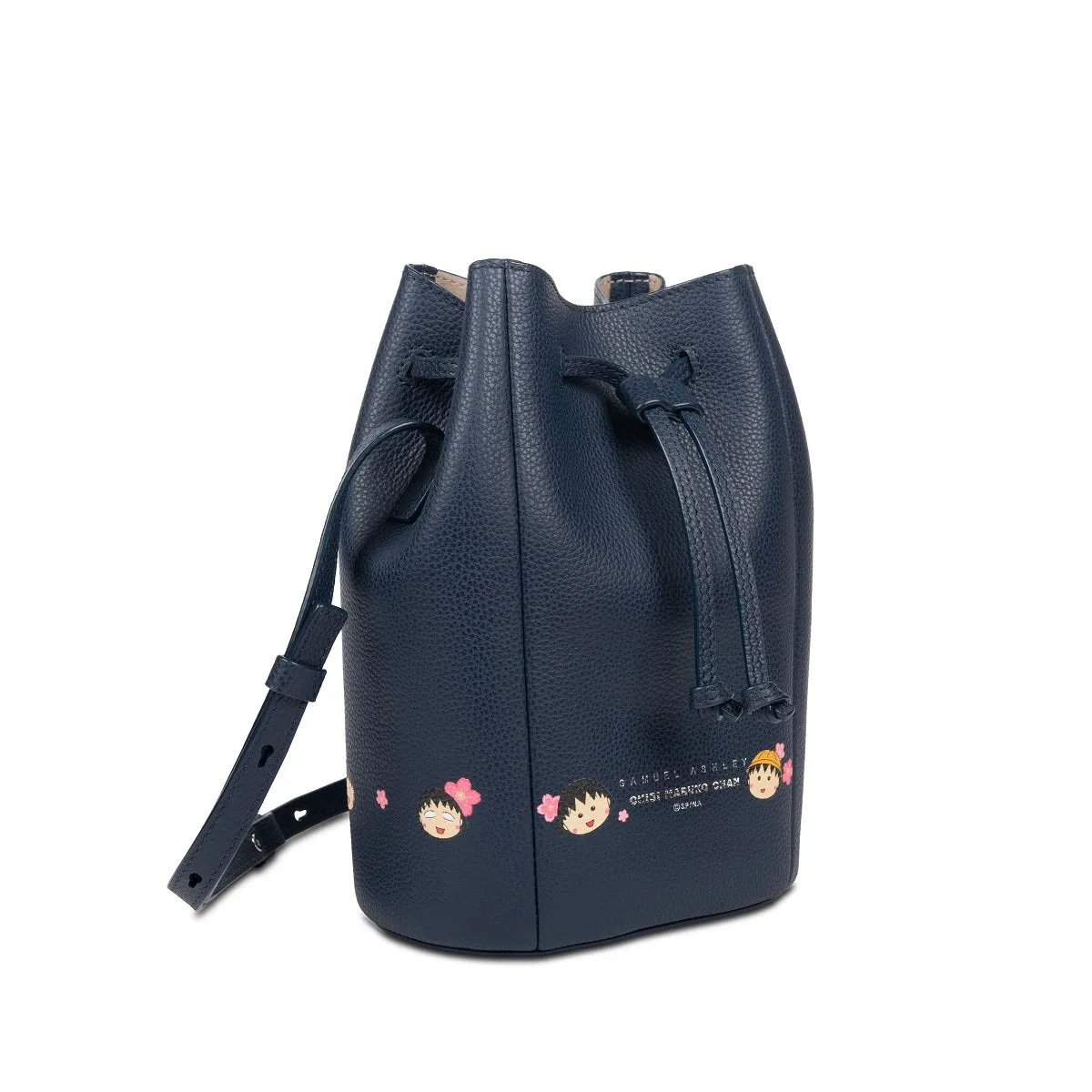 Samuel Ashley x Chibi Maruko Chan Leather Bucket Bag
