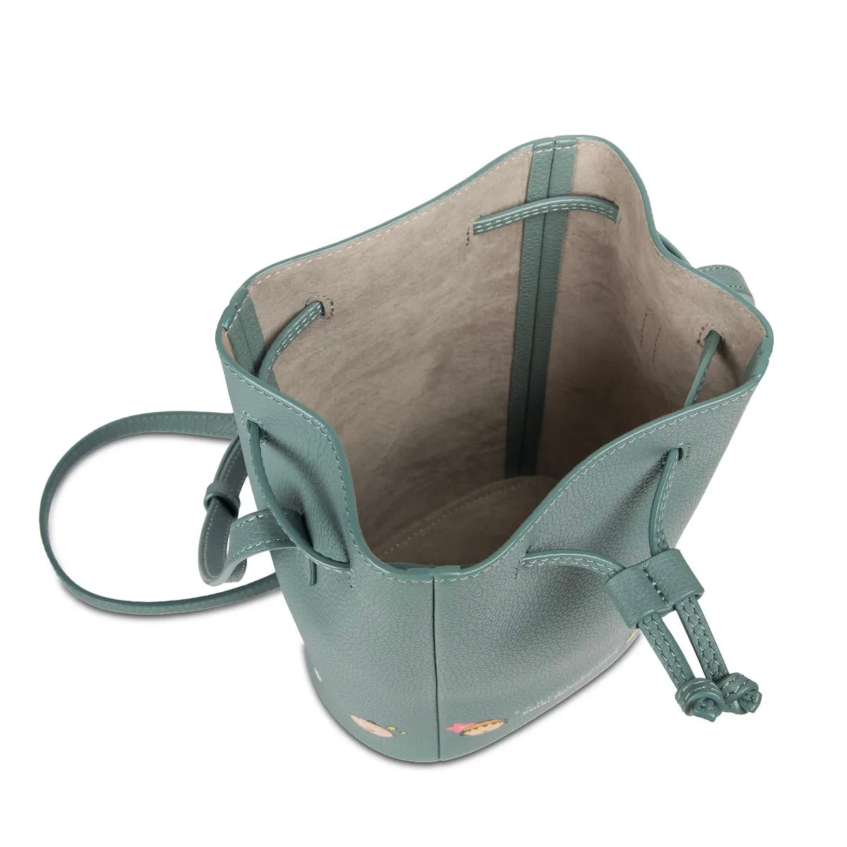 Samuel Ashley x Chibi Maruko Chan Leather Bucket Bag