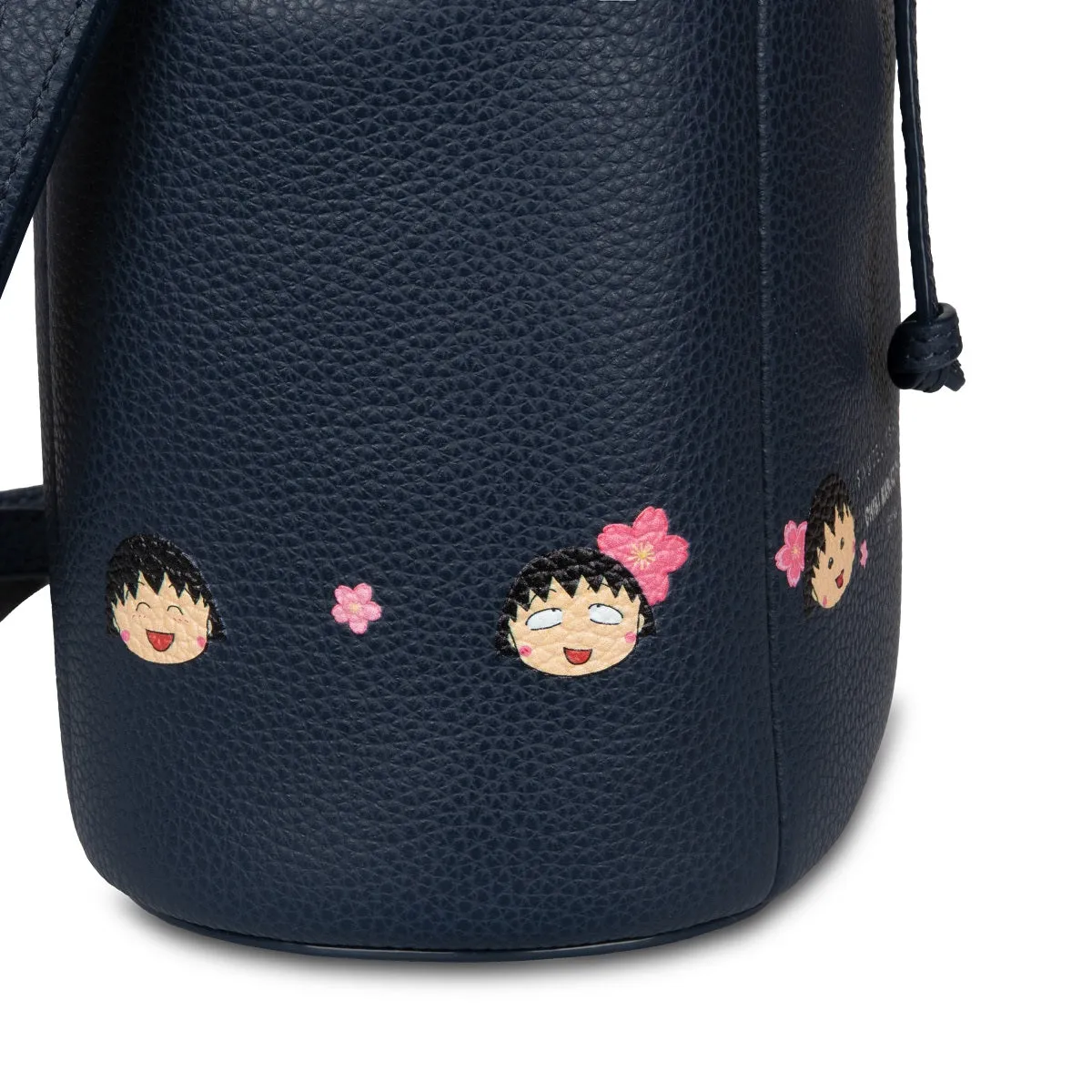 Samuel Ashley x Chibi Maruko Chan Leather Bucket Bag