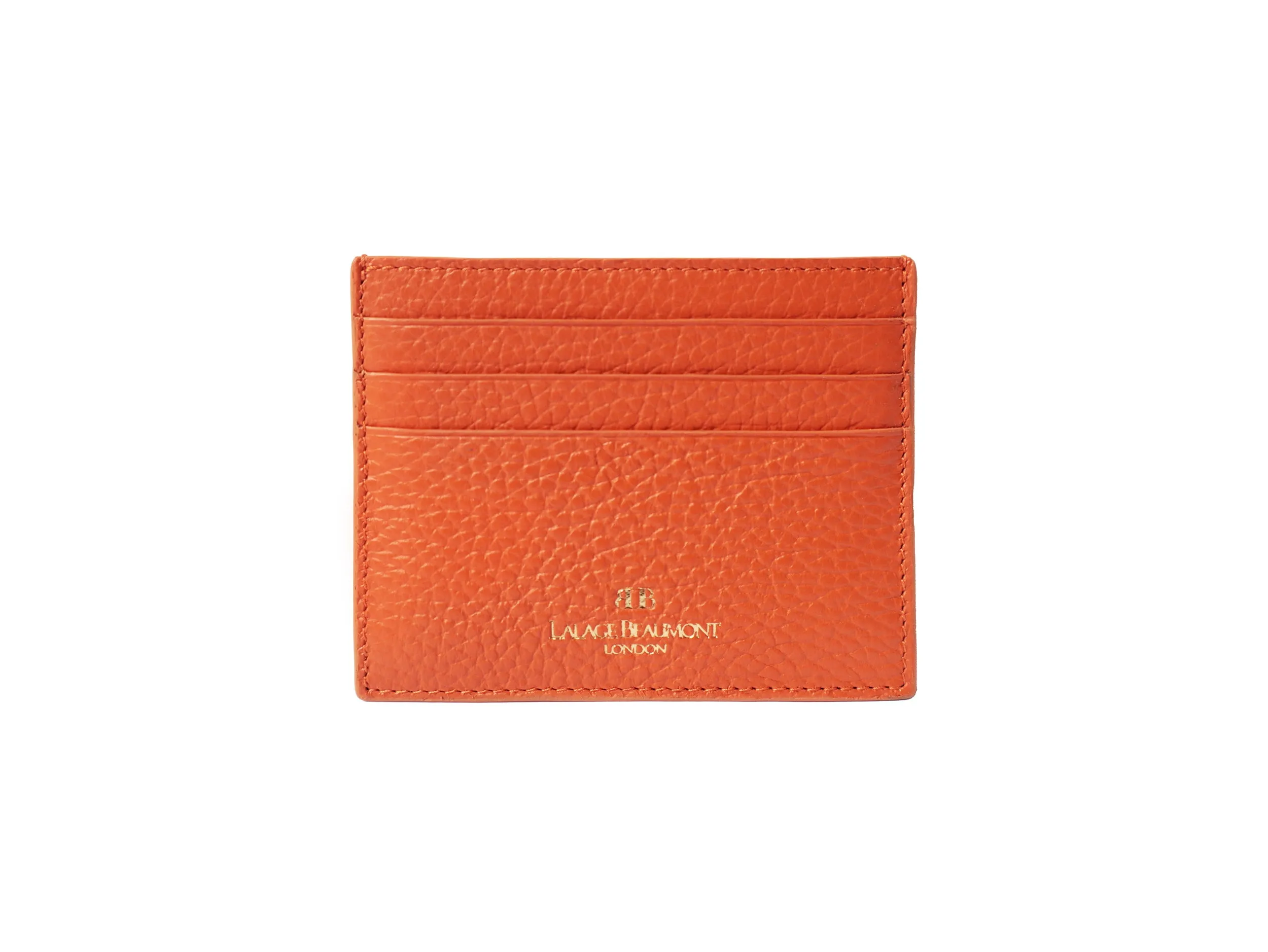 Single Card Holder Caribou - Orange