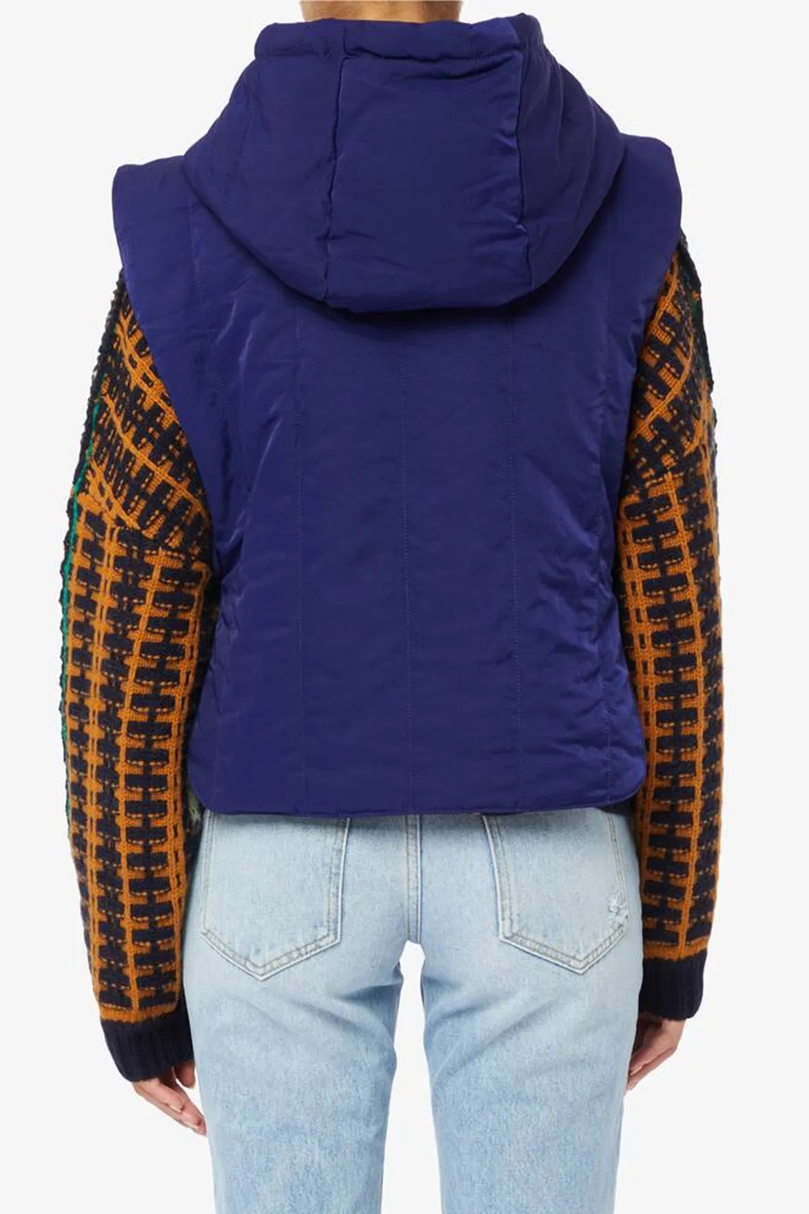 Stella Nova Hooded Navy Vest