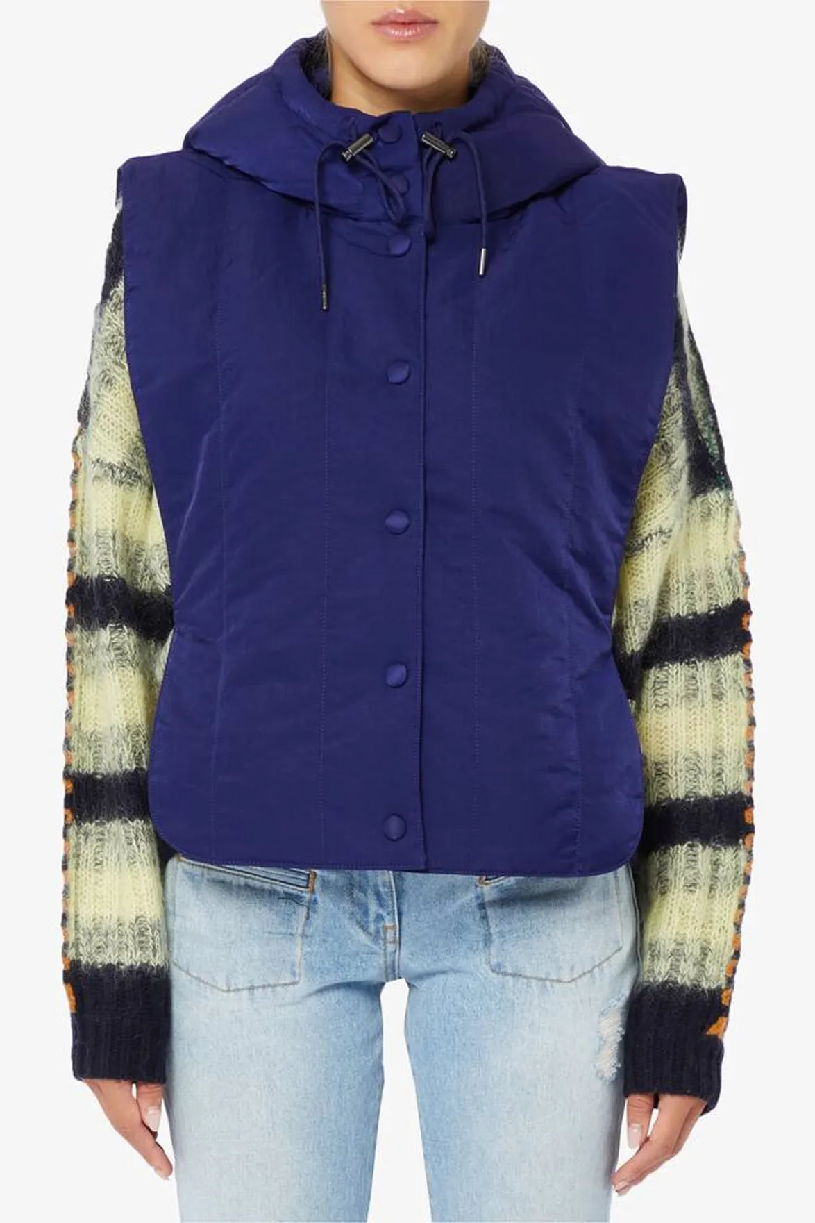 Stella Nova Hooded Navy Vest