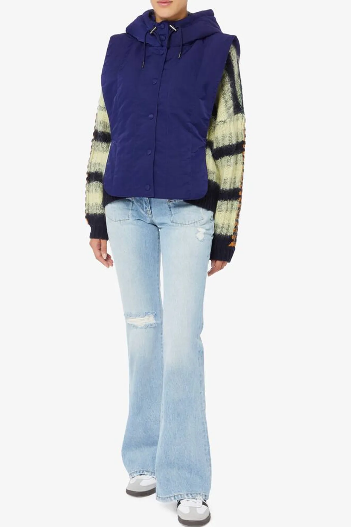 Stella Nova Hooded Navy Vest