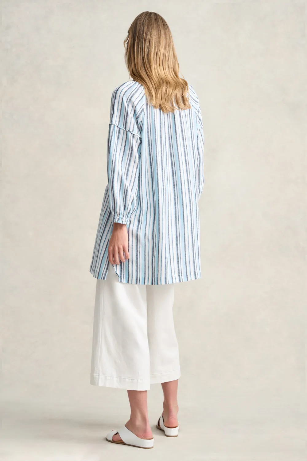 Stripe Kaftan - Blue Multi Stripe