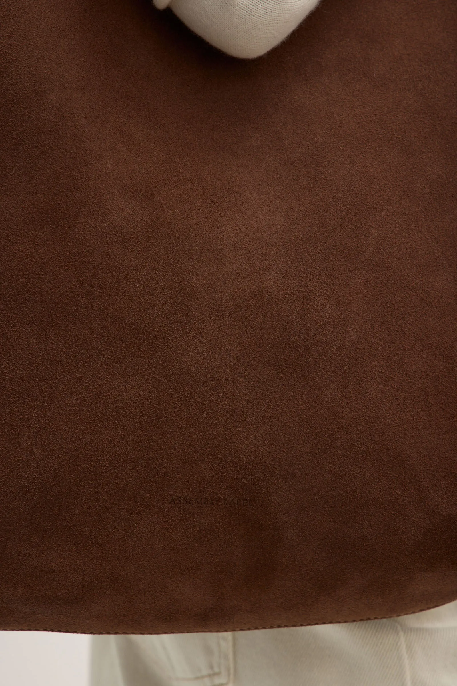 Suede Hobo Bag