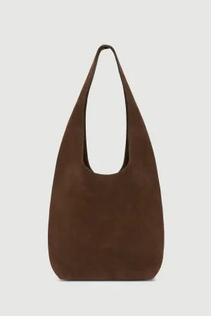 Suede Hobo Bag
