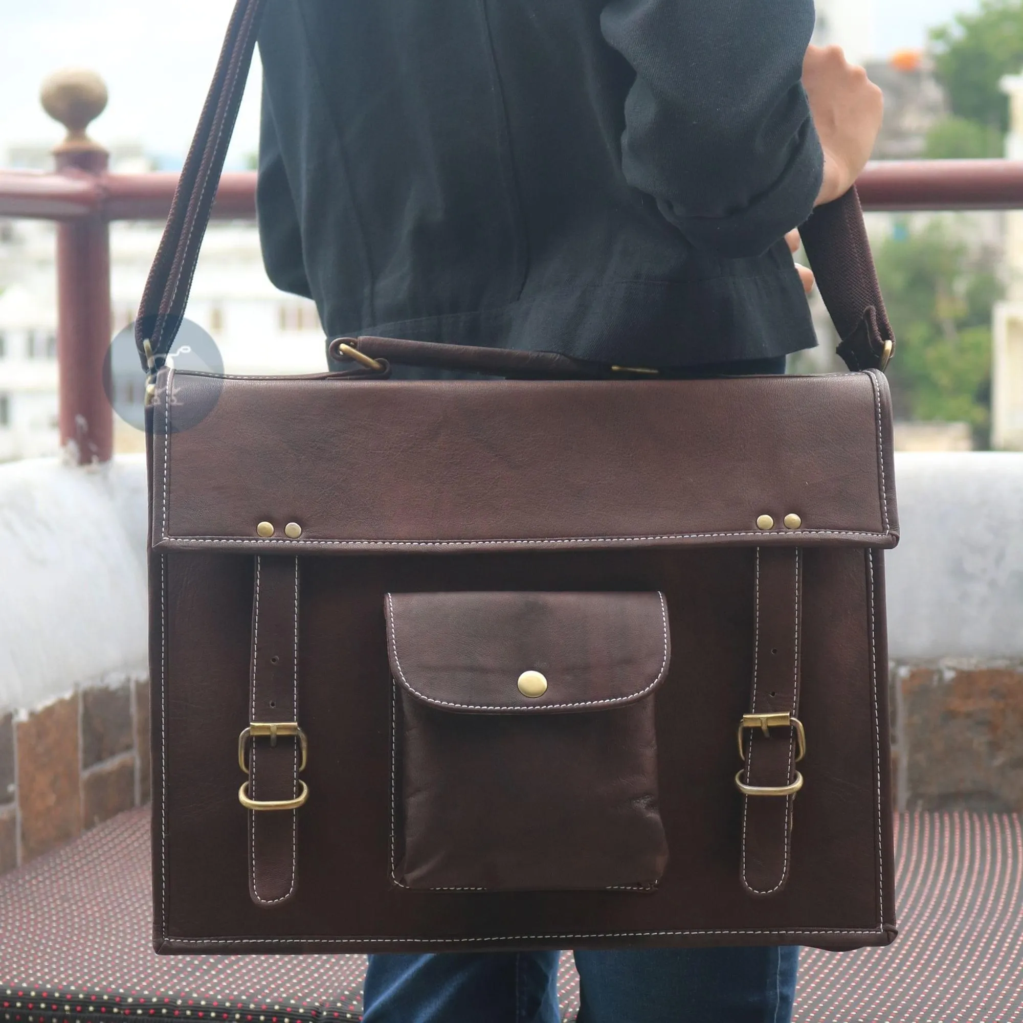 The Coder Computer Messenger Bag