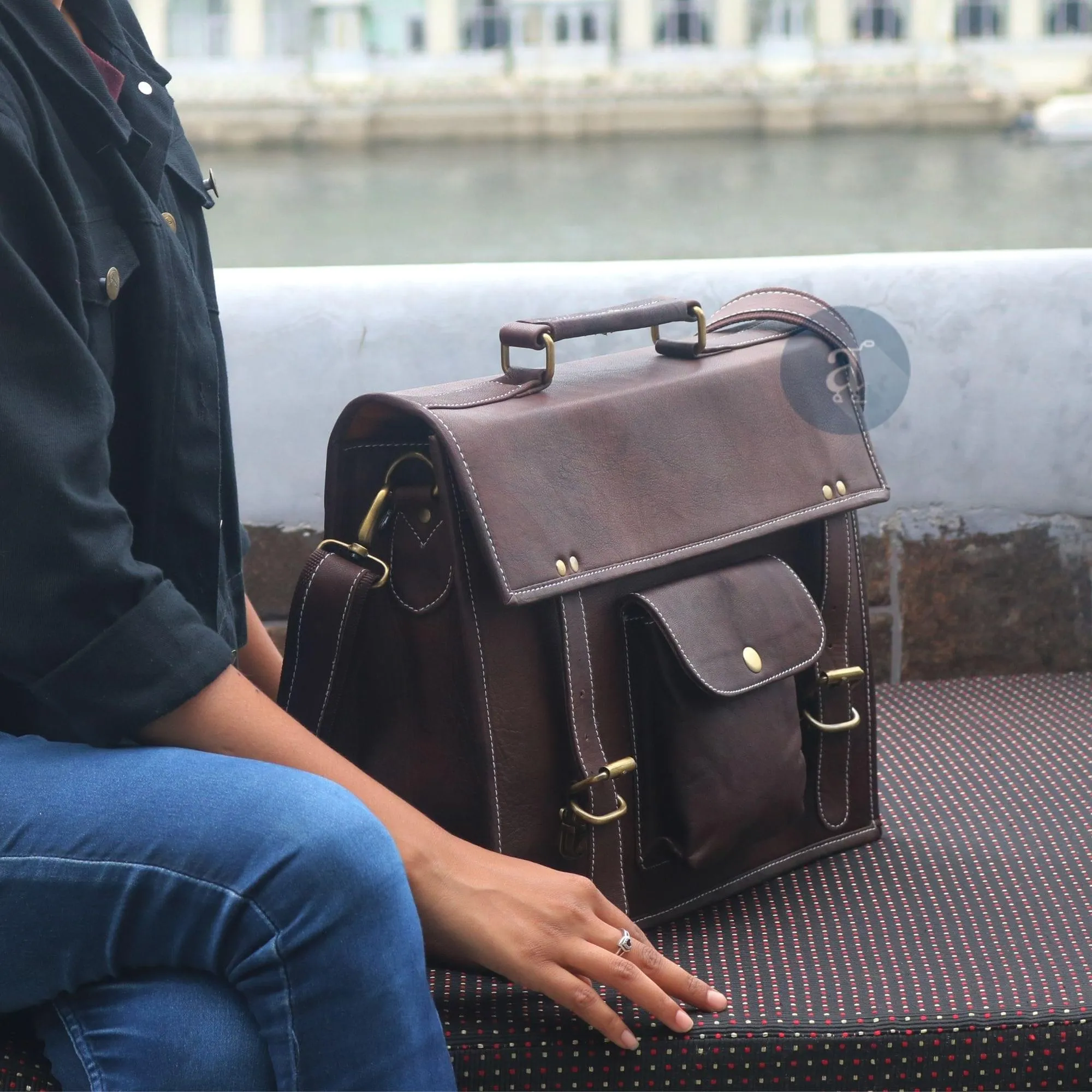The Coder Computer Messenger Bag
