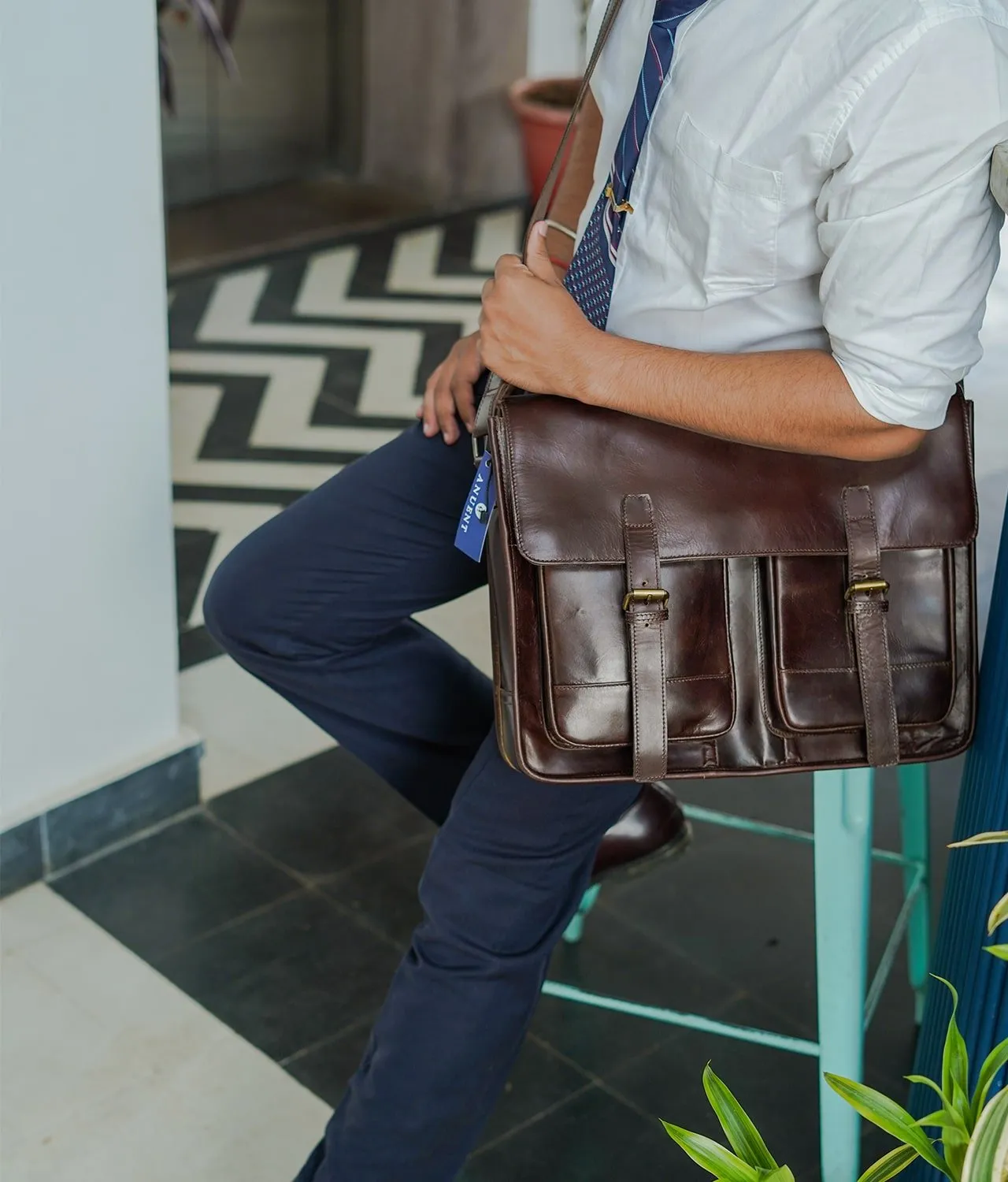 The Entrepreneur Laptop Crossbody Messenger