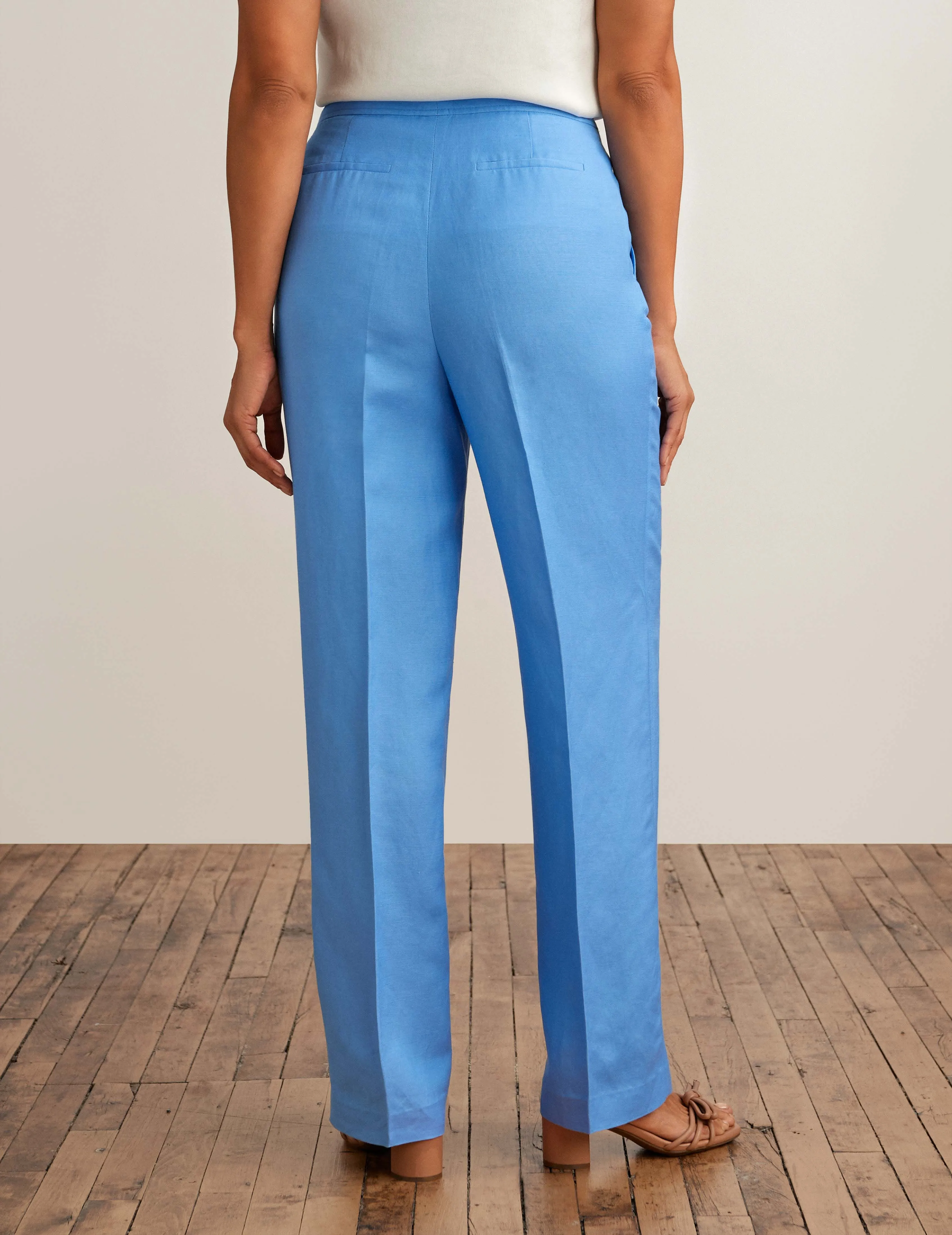 The Jillian Fly Front Wide Leg Trouser - Sale