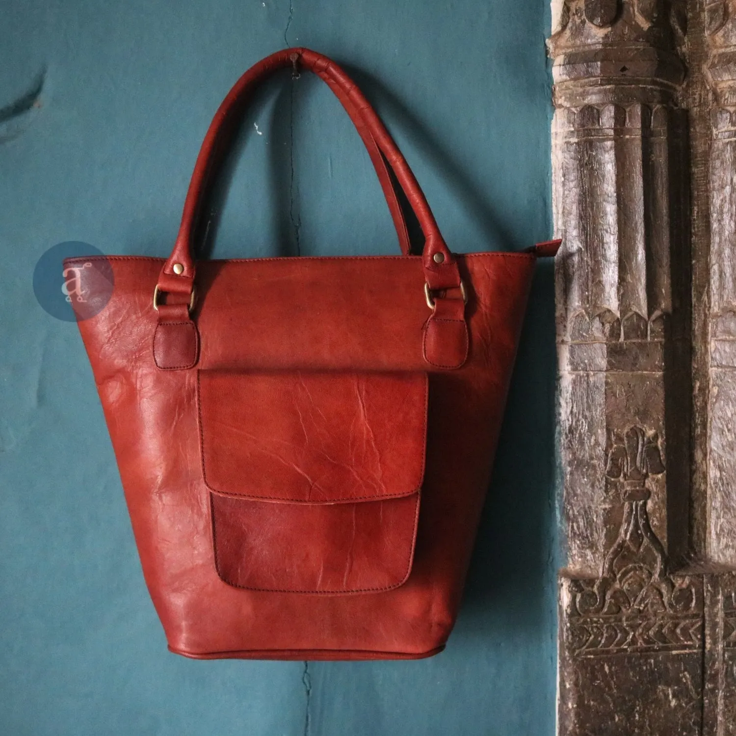 Tote Bag with Zipper
