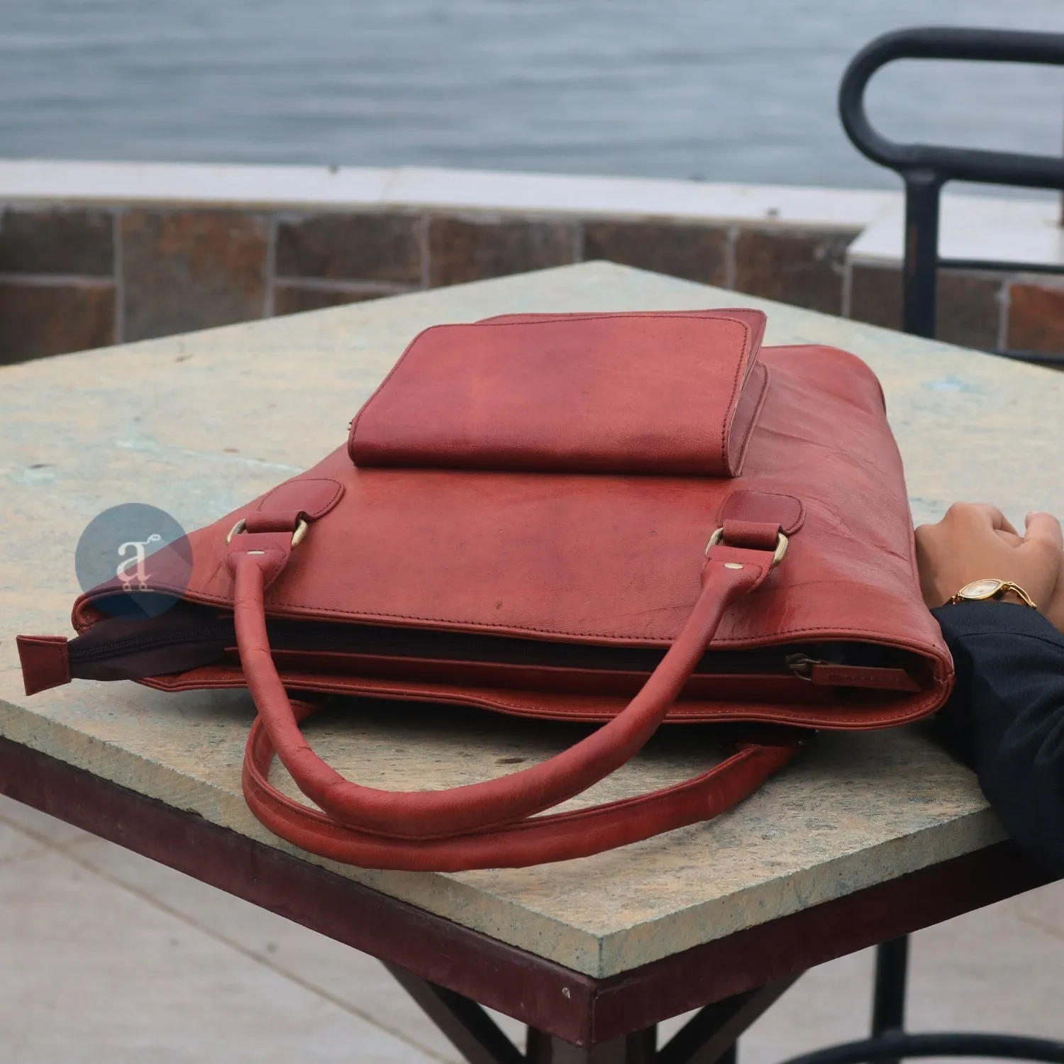 Tote Bag with Zipper