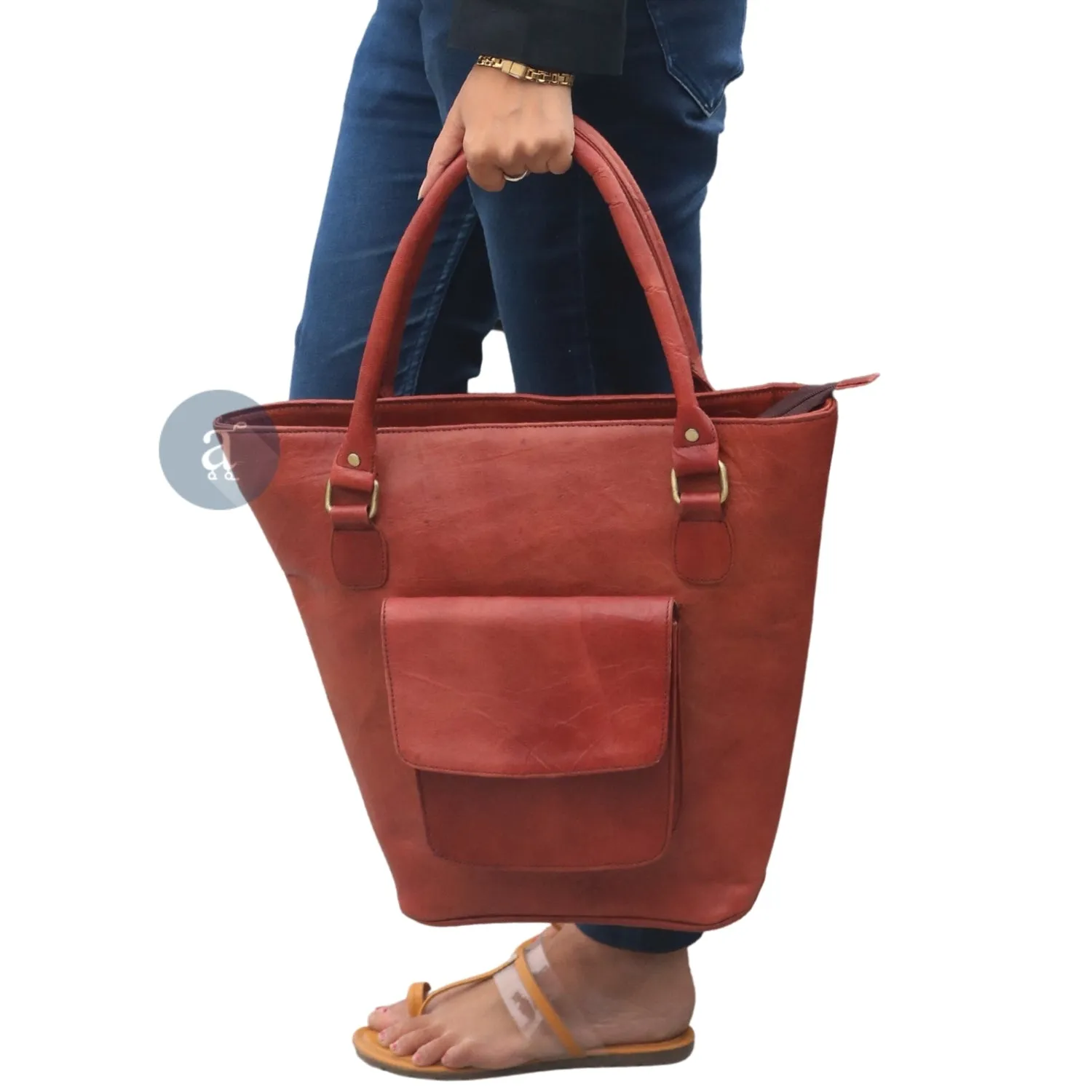 Tote Bag with Zipper