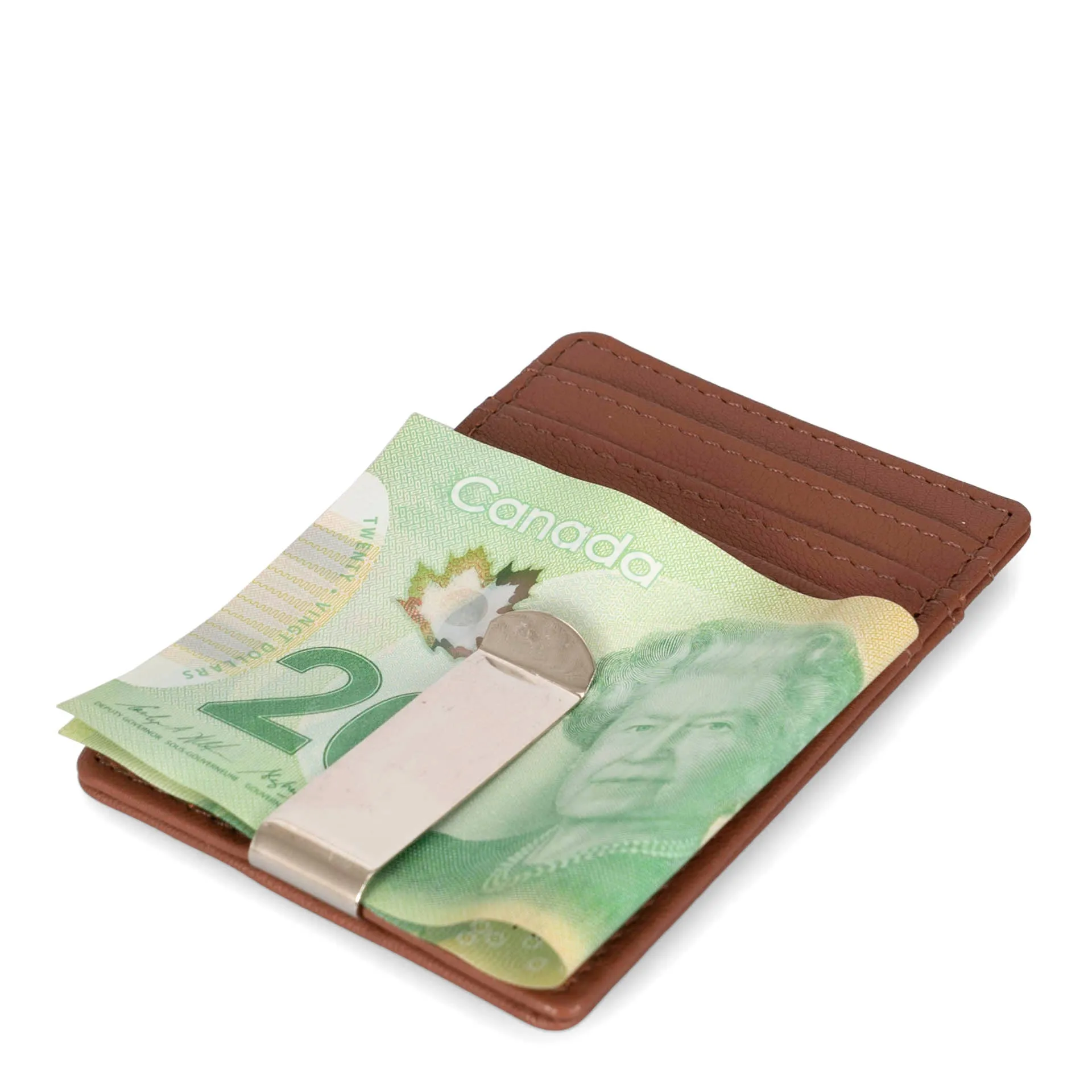 Tracker Core RFID 6 Slot CC Holder Tan